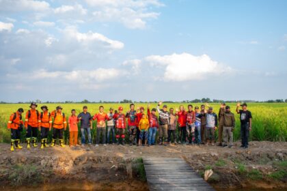 Bupati Kapuas Tinjau Lokasi Rencana Panen Raya di Kapuas Timur dan Tamban Catur
