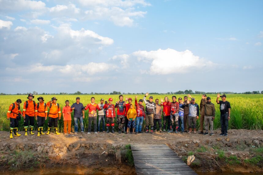 Bupati Kapuas Tinjau Lokasi Rencana Panen Raya di Kapuas Timur dan Tamban Catur