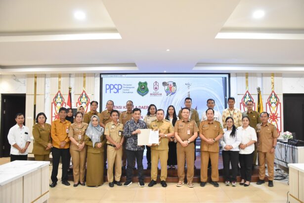 Pemkab Kapuas dan BPBPK Kalteng Sepakati Komitmen Kebijakan Percepatan Pembangunan Prasarana Permukiman