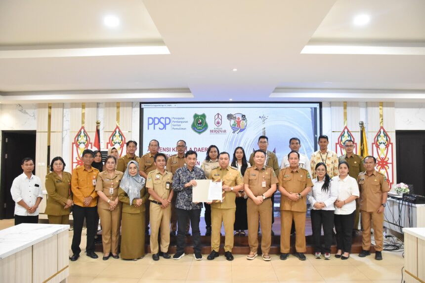 Pemkab Kapuas dan BPBPK Kalteng Sepakati Komitmen Kebijakan Percepatan Pembangunan Prasarana Permukiman