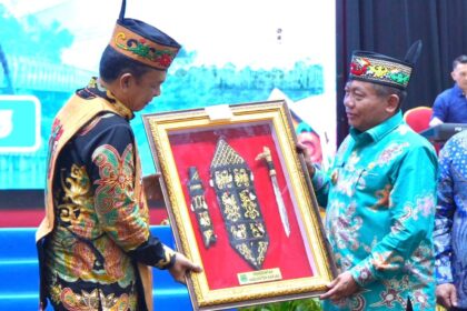 Bupati Wiyatno Hadiri Pisah Sambut Kajati Kalteng di Palangka Raya