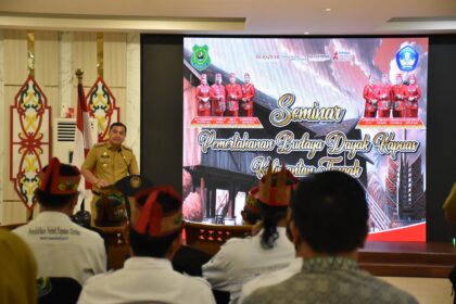 Pemkab Kapuas Gelar Seminar Pemertahanan Budaya Dayak untuk Perkuat Fondasi Pendidikan Daerah