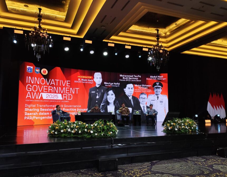 Balangan Jadi Narasumber Seminar Internasional Transformasi Digital Pemerintahan