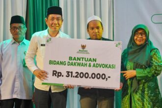 Baznas Balangan Salurkan Bantuan Kesehatan, Pendidikan, dan UMKM