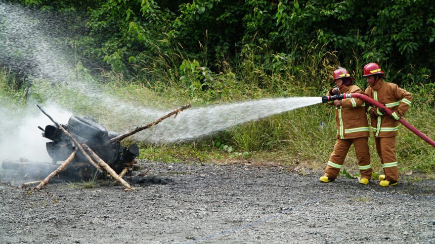 BPBD Balangan dan CSR Balangan Coal Tingkatkan Kapasitas Relawan Lewat Pelatihan Penanganan Bencana dan Kebakaran